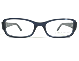 Ralph Lauren Eyeglasses Frames RL 6075 5276 Blue Rectangular Full Rim 50-16-140 - £32.11 GBP