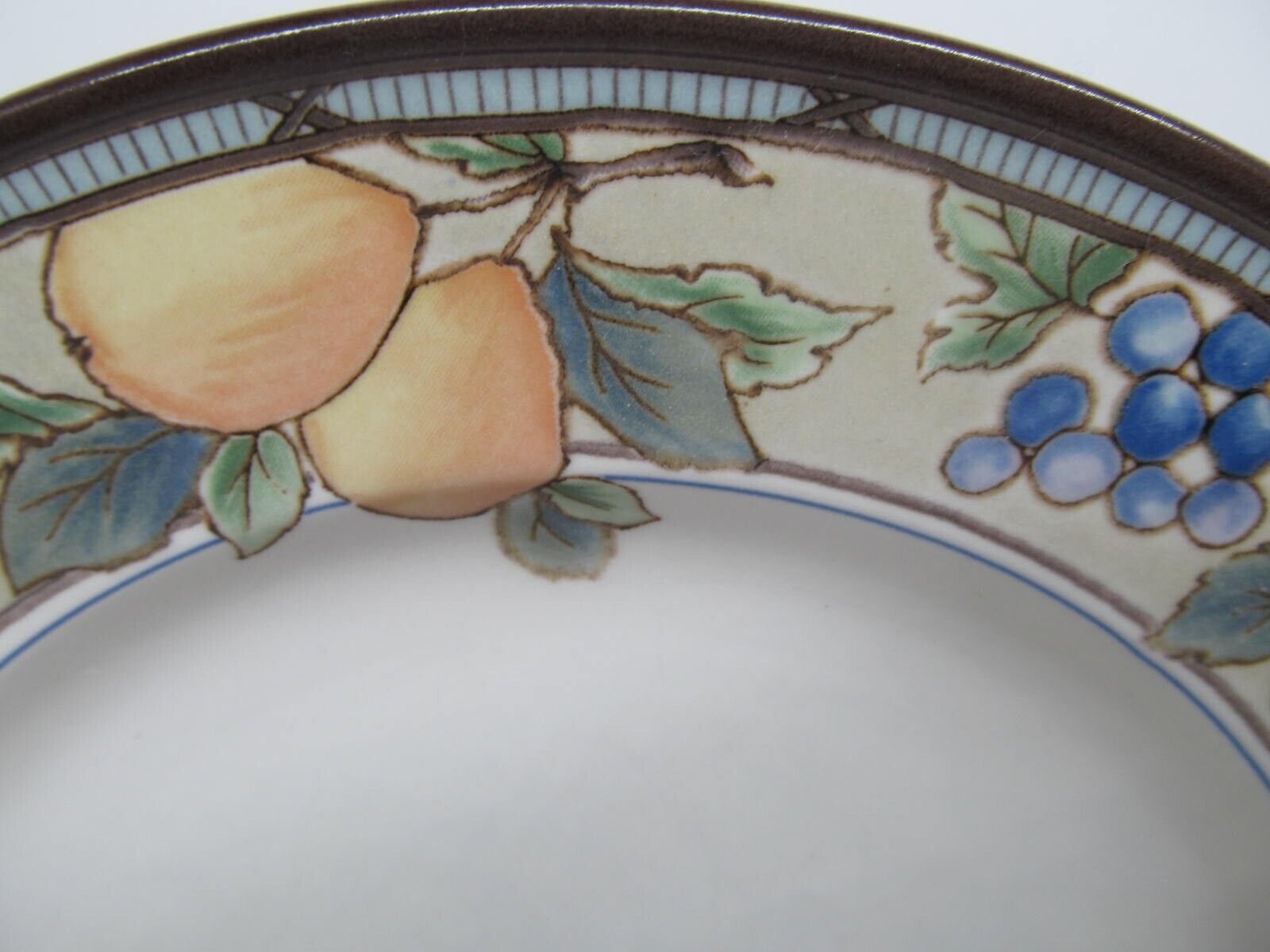 Primary image for Mikasa Garden Harvest 8 3/8" Salad Plates Set Of  2 Plates Excellent Condition