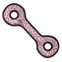 Tuffy Ultimate Tug-O-War Durable Dog Toy Pink Leopard 1ea/22 in - £22.06 GBP