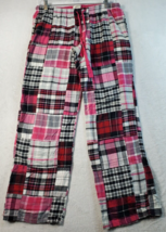 Aero Pajama Pants Womens Medium Multi Plaid 100% Cotton Elastic Waist Dr... - £7.99 GBP