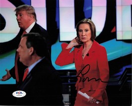 Carly Fiorina signed 8x10 Photo PSA/DNA Autographed Donald Trump - £63.74 GBP
