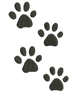 Playful Cat Footprints Embroidery Design -  design tested - €1,67 EUR