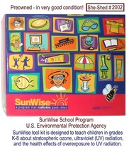 Children k-8 SunWise EPA Sun Safety Teaching Program Kit - original box - $19.95