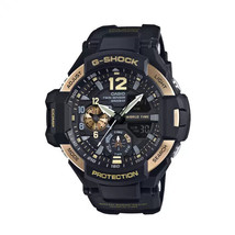 Casio G-Shock GA1000-9G Gravitymaster Men&#39;s Watch, Black/Gold - £300.66 GBP