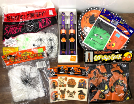 Vintage Lot of HALLOWEEN Party DECORATIONS 90s Y2K Spider Webs Candles C... - £23.38 GBP