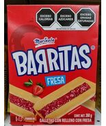 3X MARINELA STRAWBERRY COOKIE BARS ( SABOR FRESA ) 3 BOXES OF 268g EA -F... - $39.02 CAD