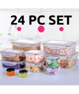 MTR 24 PC BPA-Free Airtight Food Storage Set–Microwave, Freezer, Dishwas... - $328.75 MXN