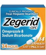 Zegerid OTC Heartburn Relief 20mg Capsule 14 Count Just 1 Pill A Day Exp... - $353.88 MXN
