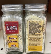 Adams Reserve Buttery House Seasoning. 2.88 oz bundle of 2 with DMC Spic... - $49.47