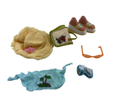 Vintage MGA Bratz Doll 2003 Cloe Spring Blitz Clothes Bag Sunglasses &amp; S... - $18.49
