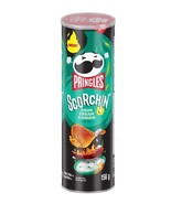 14 X Pringles Scorchin&#39; Sour Cream &amp; Onion Chips 156g Each - Limited Time - - £55.51 GBP