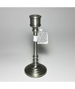 Hearth &amp; Hand Magnolia Mini Taper Candle Holder Silver 5-1/4&quot; NWT - $129.17 MXN