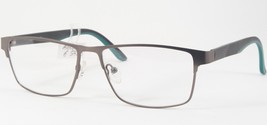 So 983D C8 Dark Grey /Black /Green Unique Rare Eyeglasses Glasses 56-15-140mm - £32.79 GBP