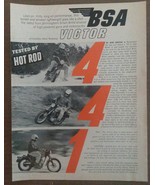 BSA Victor 441 Reprint Tested by Hot Rod - $24.74