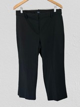 J.CREW Black Pants Strait Cut Trousers Size 12 - $23.75