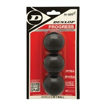 Dunlop Progress - Blister Pack of 3 Balls - $27.99