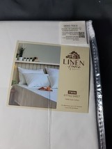Twin Fitted Sheet Linen Home - £14.57 GBP