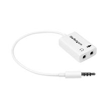 StarTech.com 3.5mm 4 Position to 2x 3 Position 3.5mm Headset Splitter Ad... - $15.00