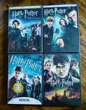 4 Harry Potter DVD Set-Goblet of Fire, Order of Phoenix, Half Blood Prince,+ 1 - £7.44 GBP