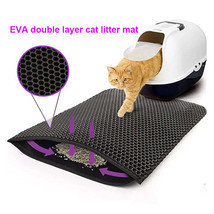 Waterproof EVA  Cat Litter Box Mat Non-slip Sand Cat Pad Washable Bed Ma... - £10.61 GBP+