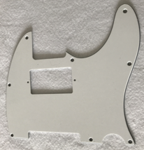 Fits Fender Telecaster 8-Hole Humbucke Guitar Pickguard Scratch Plate,3Ply White - $9.00