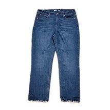 Old Navy The Power Jean Aka Perfect Straight Ankle ~ Sz 12 ~ Blue ~ 26&quot; ... - $24.29