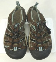 Keen Brown Blue Waterproof Outdoor Sport Sandals Camo Soles Wms Size 7 *** - £26.77 GBP