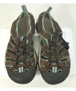 Keen Brown Blue Waterproof Outdoor Sport Sandals Camo Soles Wms Size 7 *** - £27.01 GBP