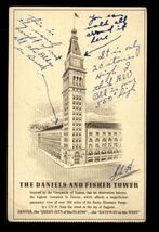 DENVER COLO - the DANIELS &amp; FISHER TOWER - not posted notes front and back - $4.95