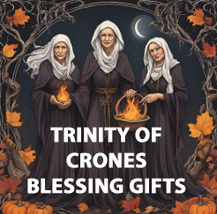 100X COVEN WORK TRINITY OF CRONE'S BLESSINGS MANY GIFTS OF MAGICK WITCH Cassia4  image 2