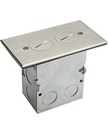 Morris 84003 Floor Box, Screw Lid, STAINLESS STEEL BRUSHED - $38.77 CAD