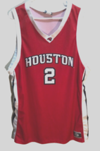 Houston Cougars #2 NCAA Vintage 90s Red OT Sports Basketball Jersey XL - $35.63