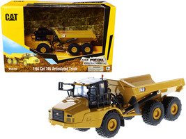 CAT Caterpillar 745 Articulated Truck &quot;Play &amp; Collect!&quot; Series 1/64 Diecast Mode - £41.51 GBP