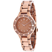 DKNY Women&#39;s Chambers Rose gold Dial Watch - NY8486 - £70.35 GBP