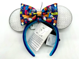 Disney Parks EPCOT Spaceship Earth Minnie Ears Headband Light Up Removab... - $49.49