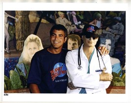 George Clooney Planet Hollywood Las Vegas Grand Opening Photo 1996 - £58.28 GBP