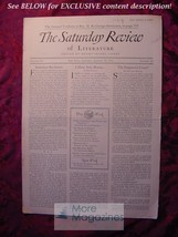 SATURDAY REVIEW January 10 1931 Poultney Bigelow George Santayana Sinclair Lewis - £11.51 GBP