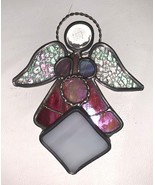 Stained Glass 5&quot; By 4&quot; Angel Suncatcher Ornament - $185.58 MXN