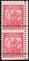 717, Mint 2¢ NH Scarce Misperforated Error Pair of Stamps - Stuart Katz - £51.13 GBP