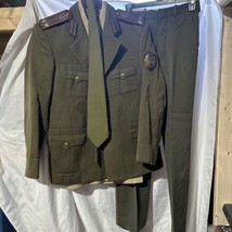 VTG Bulgarian Army LT Colonel Dress Uniform - $158.39