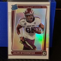 Jalen Wydermyer #25 2022 Donruss Optic Rated Rookie Holo Texas A&amp;M Aggies - £1.56 GBP