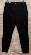 GAP Womens Comfortable Cotton Stretch Skinny Pant Black Size 10 NEW - $34.00