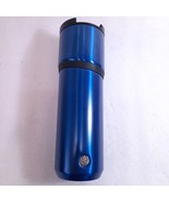 Starbucks cobalt blue stainless steel travel mug cup tumbler hot cold sl... - $494.17 MXN
