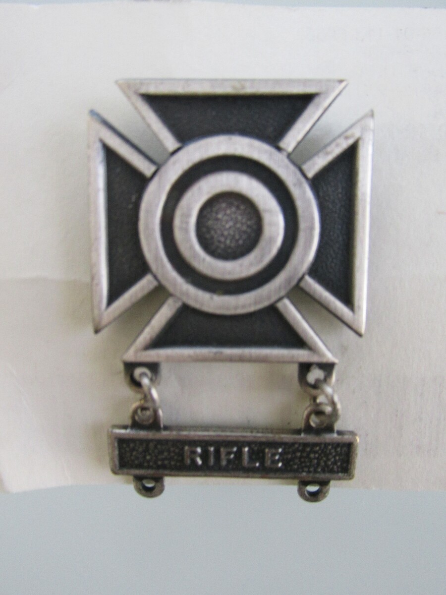 WWII US Army Military Marksman Pin - $15.00