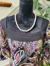 Joyous &amp; Free Women Multicolor Square Neck Long Sleeves Knee Length Dres... - $27.00