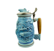 Avon Products Fishing Beer Stein Brazil - $26.72