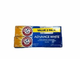 Arm And Hammer Advance Whitening Up To 3X More With Stain Defense Fresh Mint - £6.76 GBP