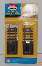 Model Power HO Scale 2 Lighted Bumpers In package New Old Stock - $9.90