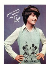 The Osmonds teen magazine pinup clipping Donny Osmond mickey mouse sweater - £2.74 GBP