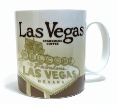 Starbucks Las Vegas Coffee Tea Mug Cup Collector Series 16 fl oz 2011 - £11.68 GBP